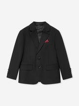 SUITLAB London Boys 7 Piece Suit Set in Black