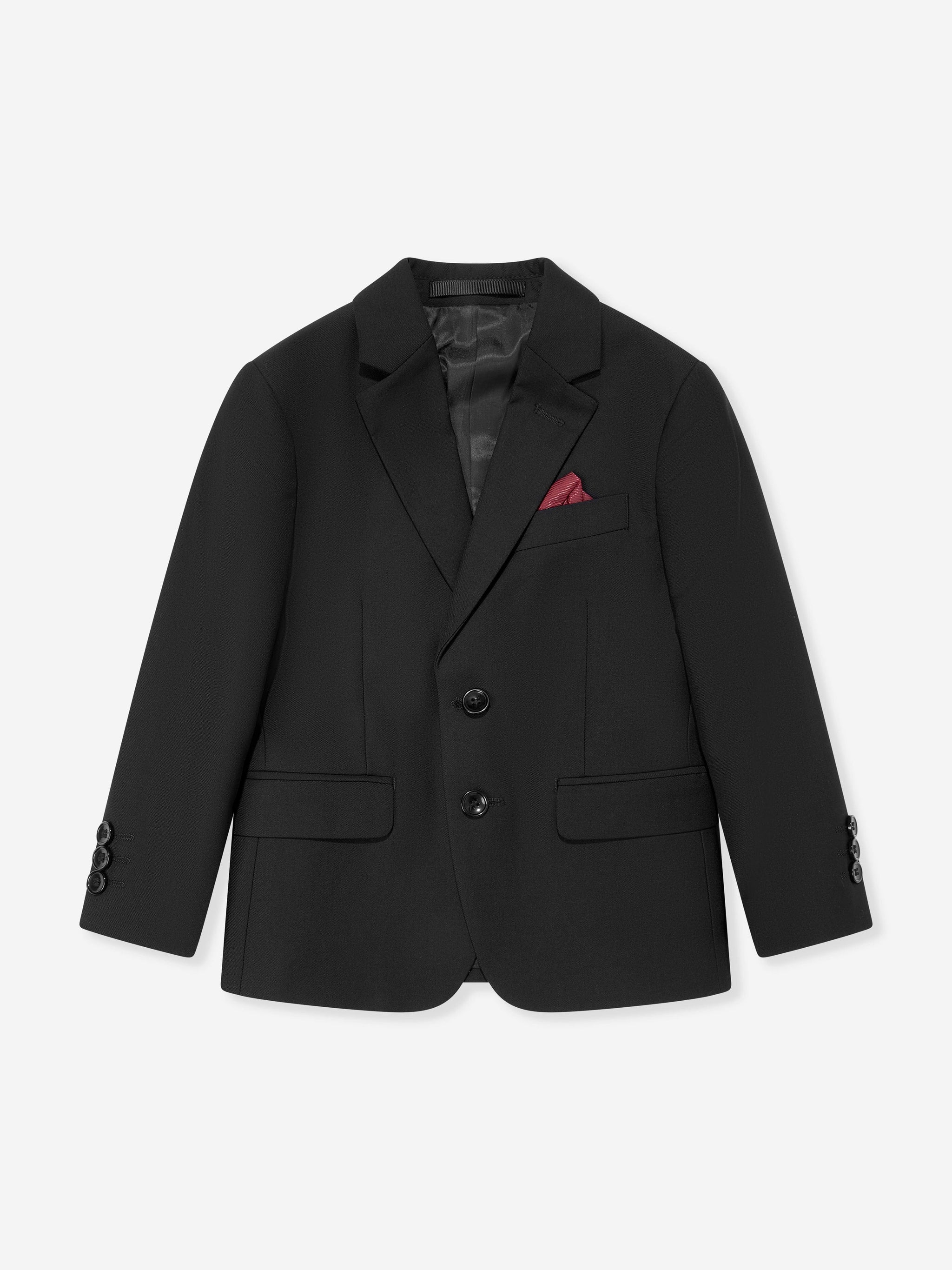 SUITLAB London Boys 7 Piece Suit Set in Black