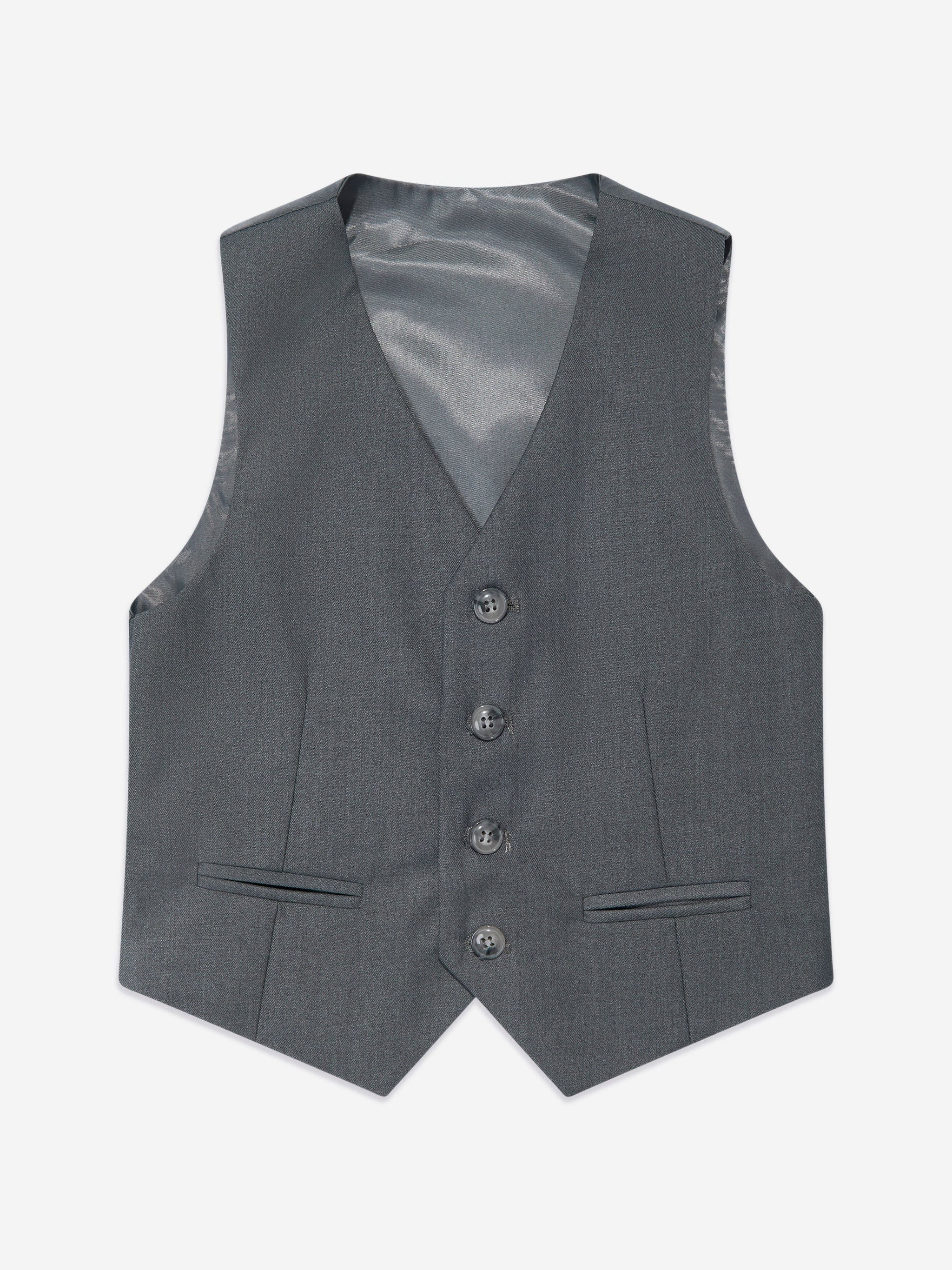 SUITLAB London Boys 7 Piece Suit Set in Grey