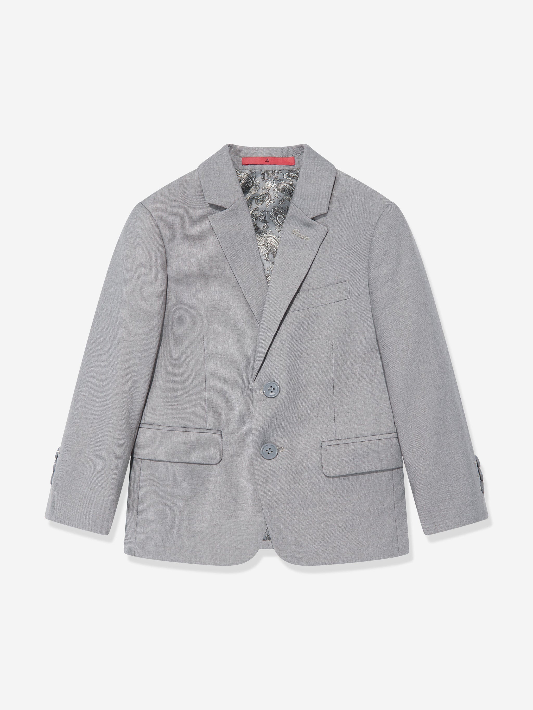 SUITLAB London Boys 7 Piece Suit Set in Grey