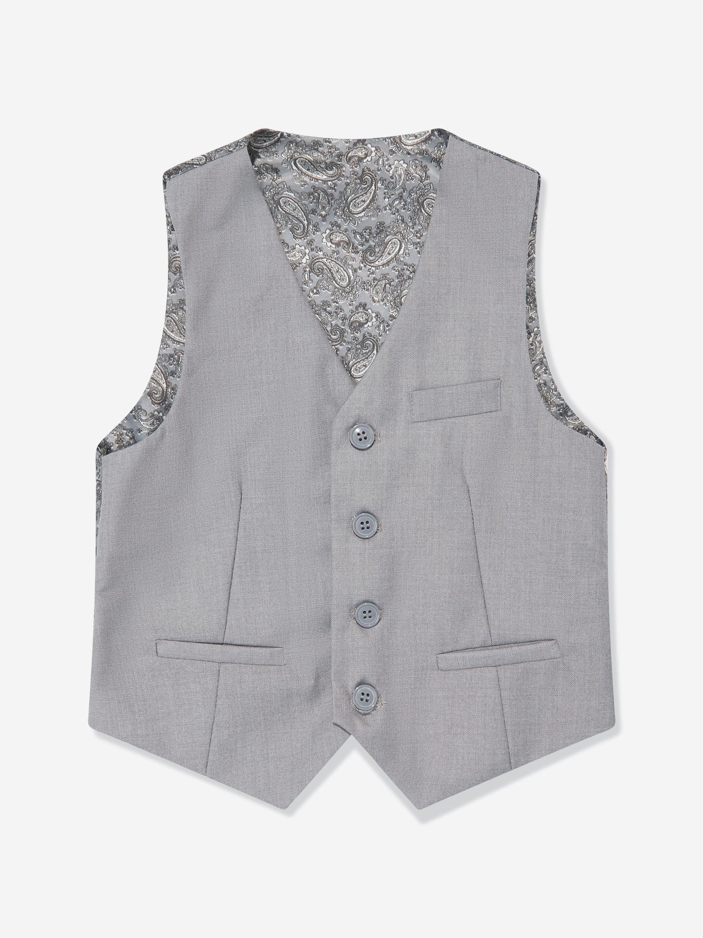 SUITLAB London Boys 7 Piece Suit Set in Grey