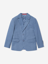 SUITLAB London Boys 7 Piece Suit Set in Blue
