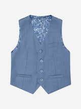 SUITLAB London Boys 7 Piece Suit Set in Blue