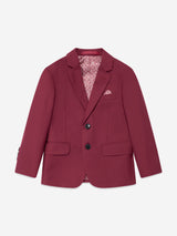 SUITLAB London Boys 7 Piece Suit Set in Red
