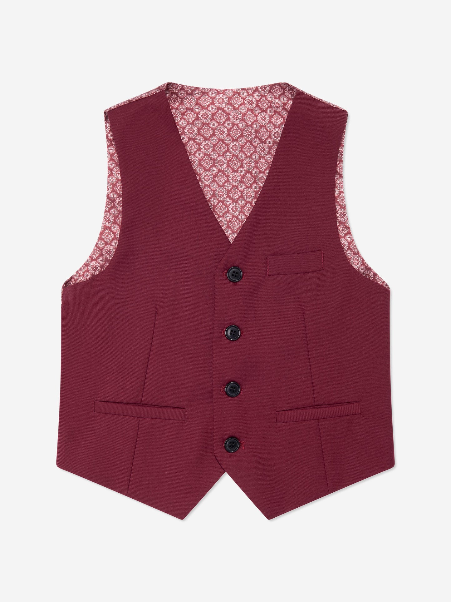 SUITLAB London Boys 7 Piece Suit Set in Red