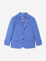 SUITLAB London Boys 7 Piece Suit Set in Blue
