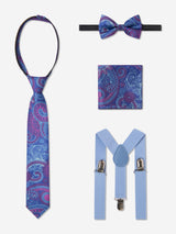 SUITLAB London Boys 7 Piece Suit Set in Blue