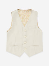 SUITLAB London Boys 7 Piece Suit Set in Beige