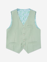 SUITLAB London Boys 7 Piece Suit Set in Green