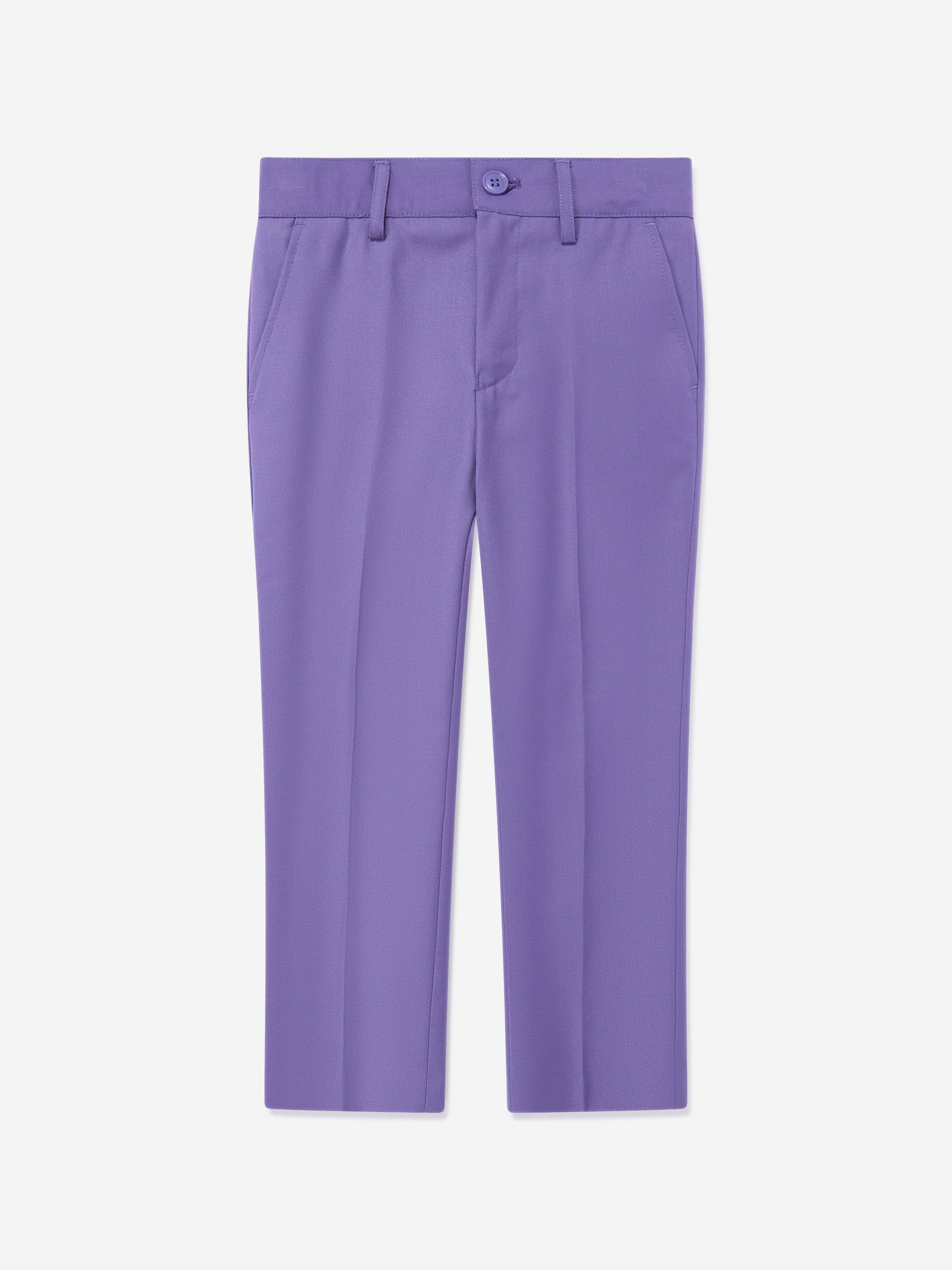SUITLAB London Boys 7 Piece Suit Set in Purple