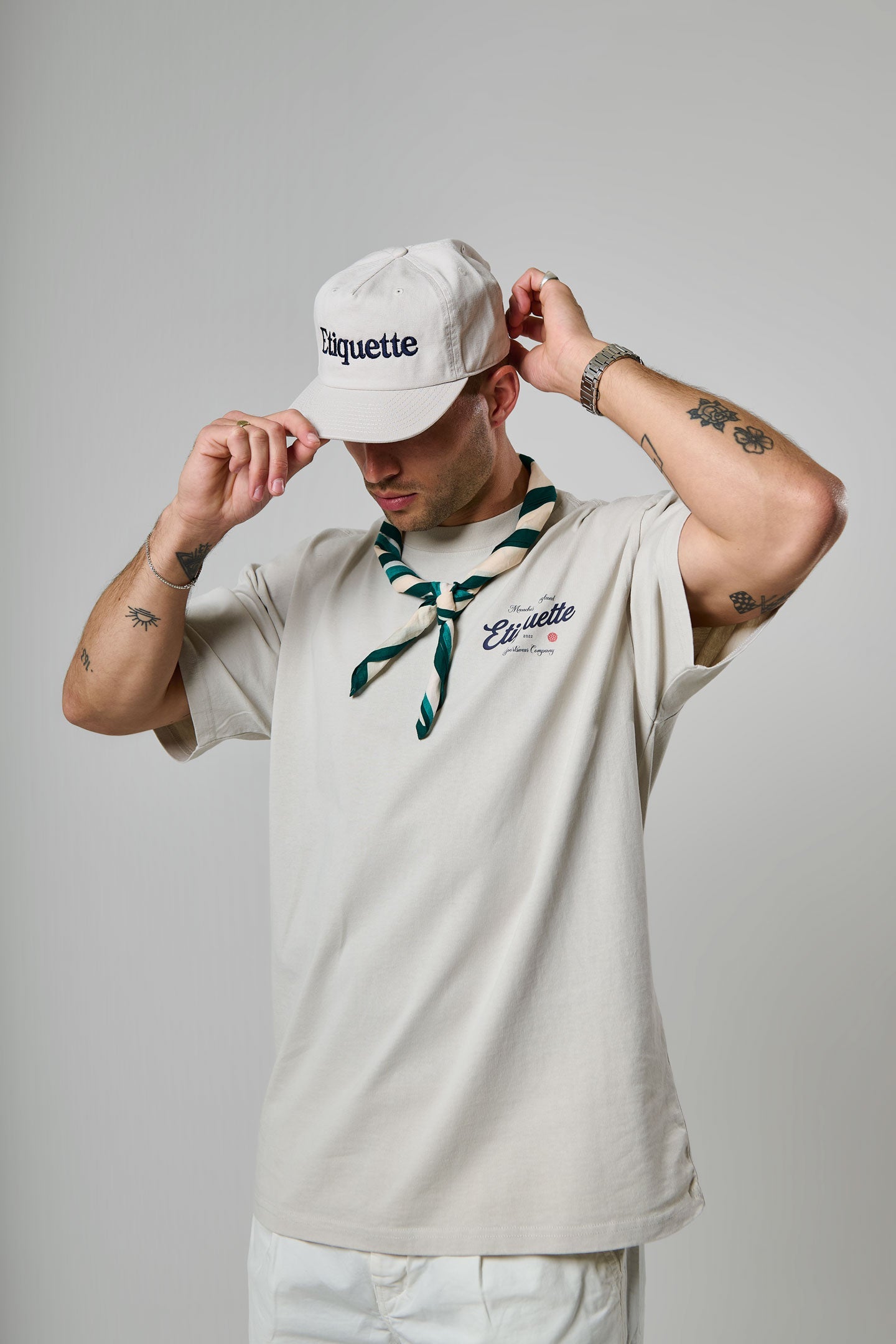 The Rose Tee - Bone