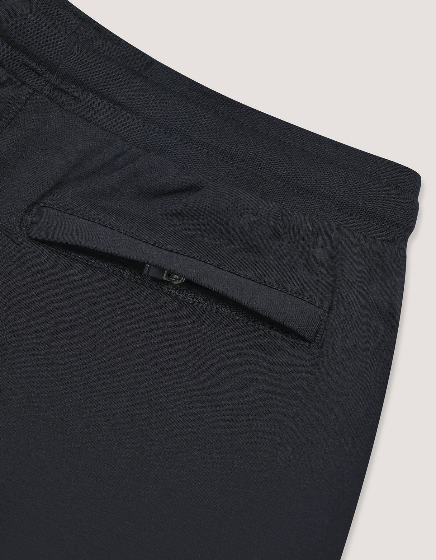 Regular Fit Jersey Trousers – Black