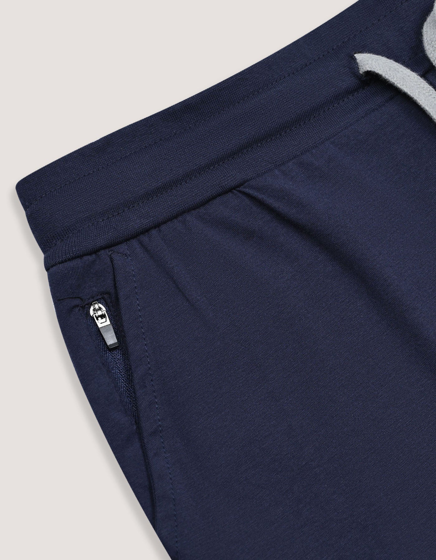 Regular Fit Jersey Trousers - Navy