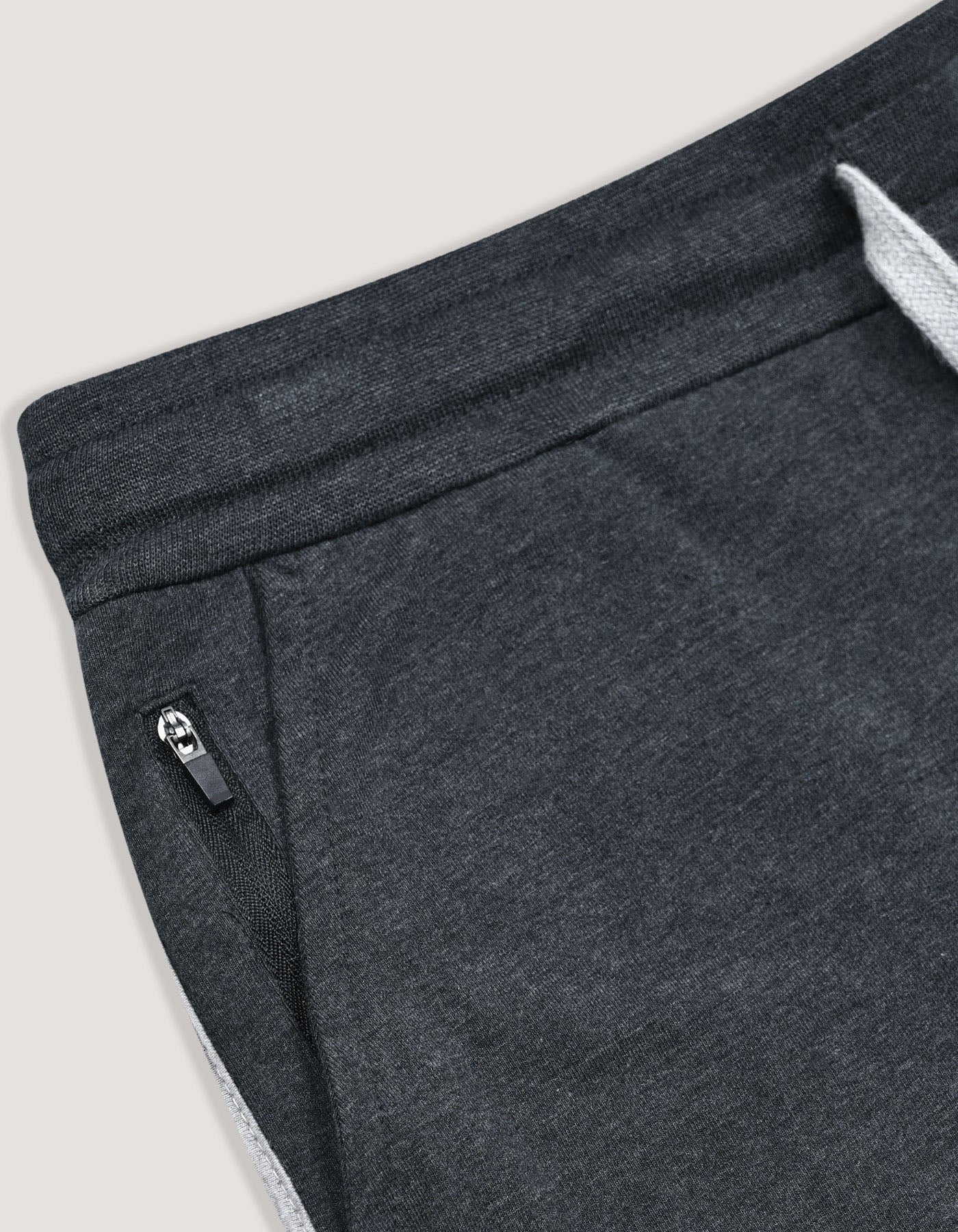 Cotton Jersey Men’s Trousers - Charcoal