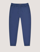 Mid Blue Plain Joggers