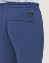 Mid Blue Plain Joggers