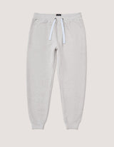 Beige Textured Joggers