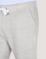 Beige Textured Joggers