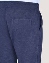 Navy Textured Joggers