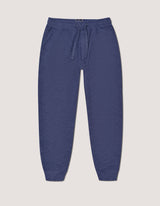 Navy Textured Joggers