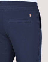 Navy Plain Terry Sweatpants