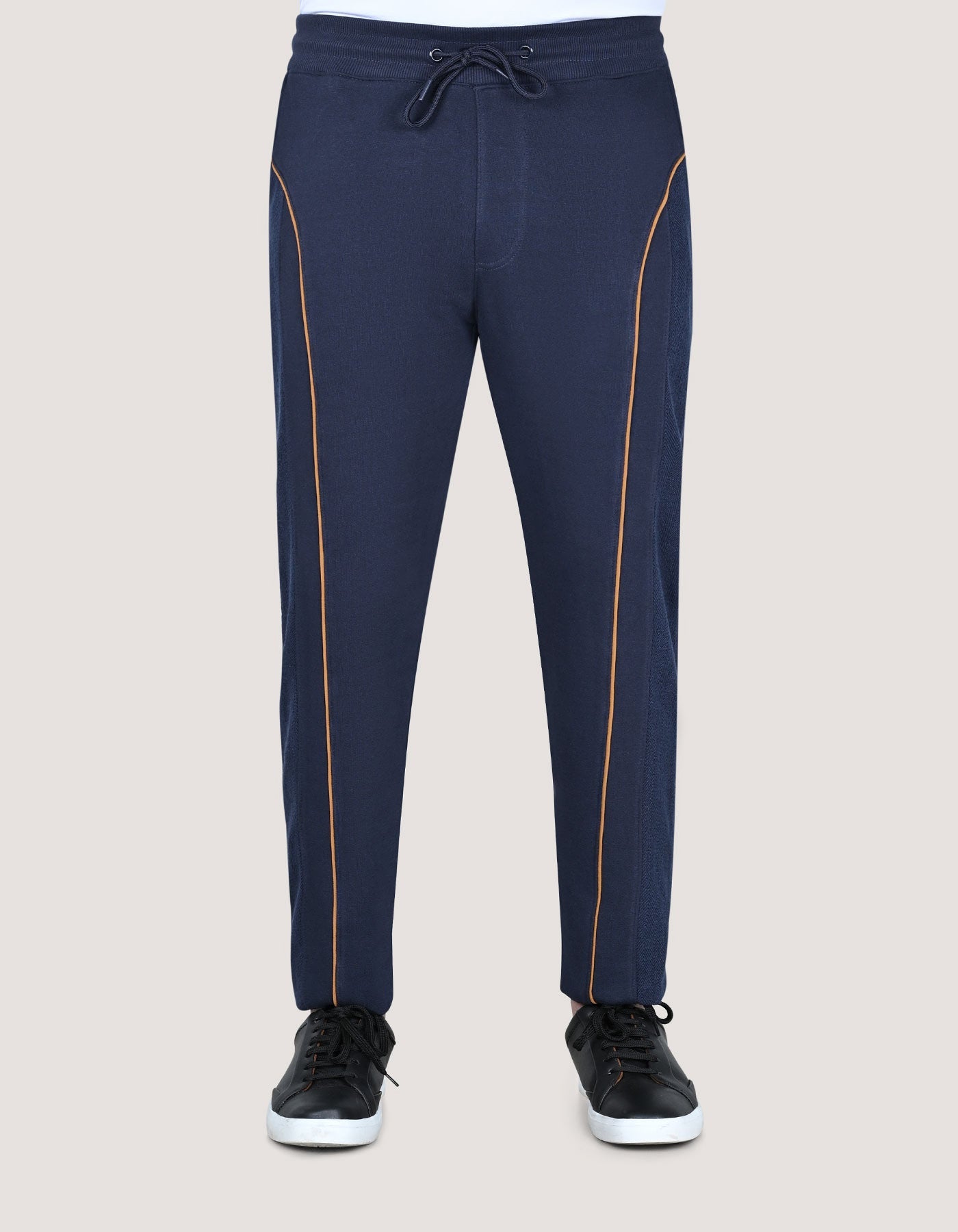 Navy Plain Terry Sweatpants