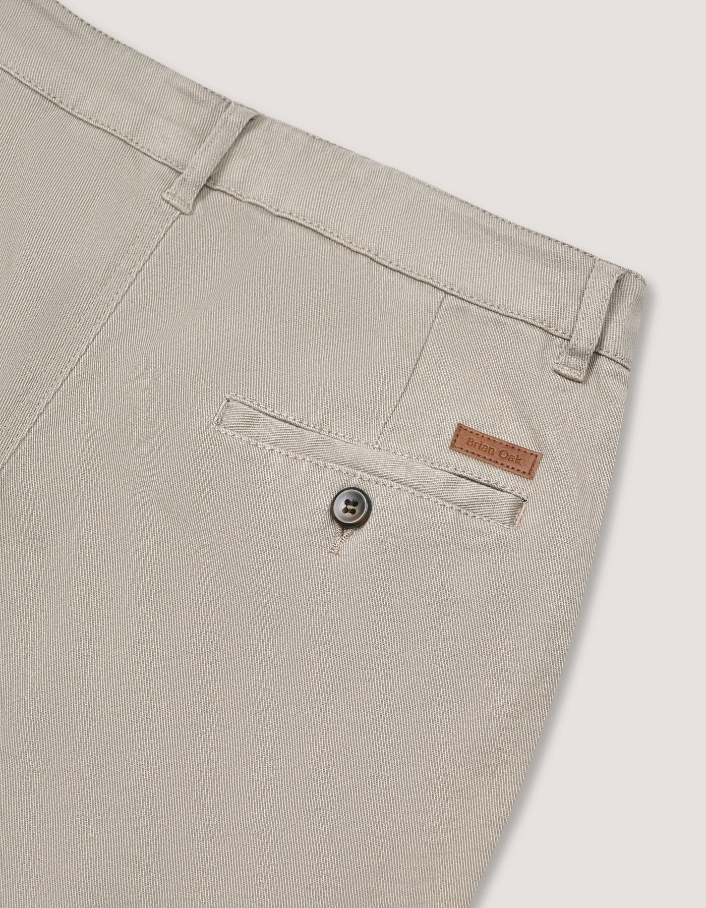 Men’s Denim Shorts – Stone