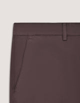 Comfort Fit Chocolate Denim Shorts