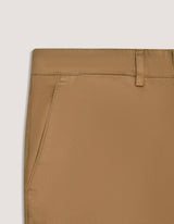 Rust Comfort Fit Denim Shorts