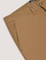 Rust Comfort Fit Denim Shorts