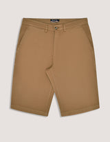 Rust Comfort Fit Denim Shorts