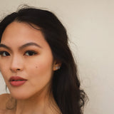 Laila 11:11 Stud Earrings | Silver