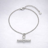 Lola T-Bar Bracelet | 925 Sterling Silver
