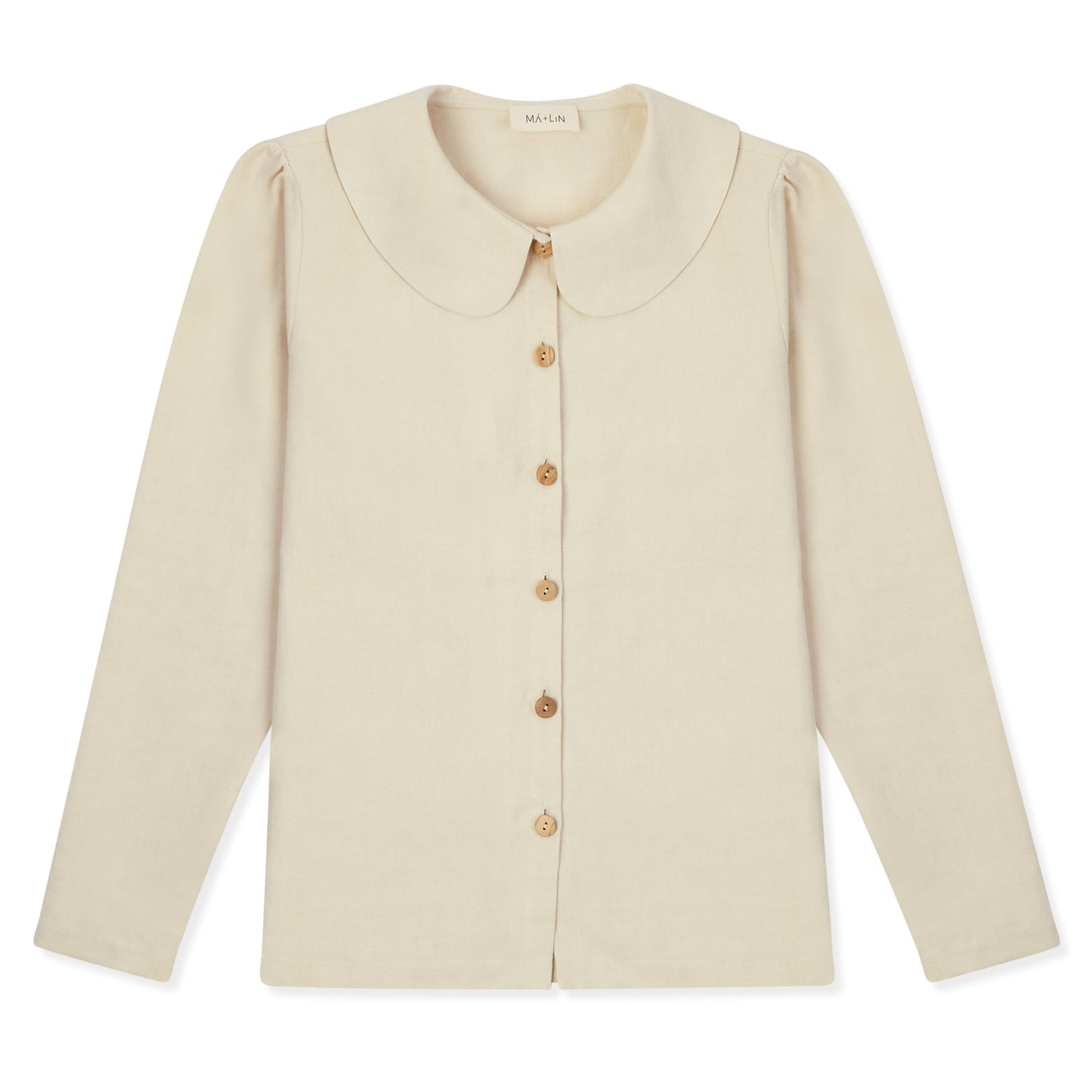 Claudine Linen Blouse  - Natural