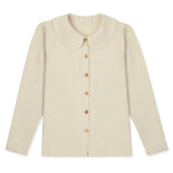 Claudine Linen Blouse  - Natural