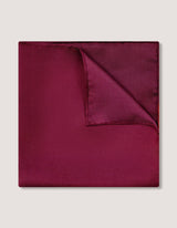 Multicolour Plain Silk Pocket Square