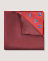 Multicolour Plain and Patterned Silk Pocket Square