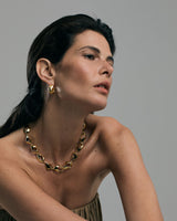 Élan Sculpted Necklace | Gold Vermeil