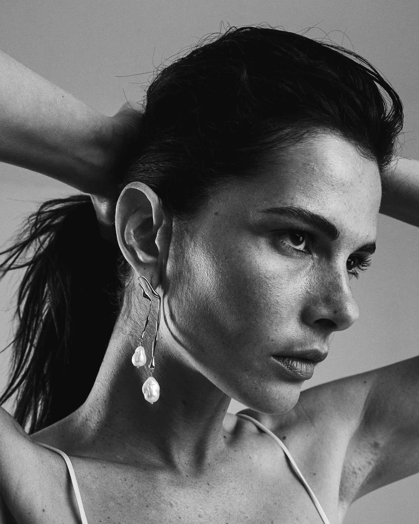 Melia Pearl Drops | Sterling Silver