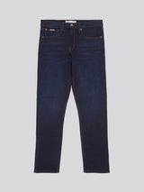 Mens 5 Pocket Slim Fit Denim Jeans in Rinse Wash