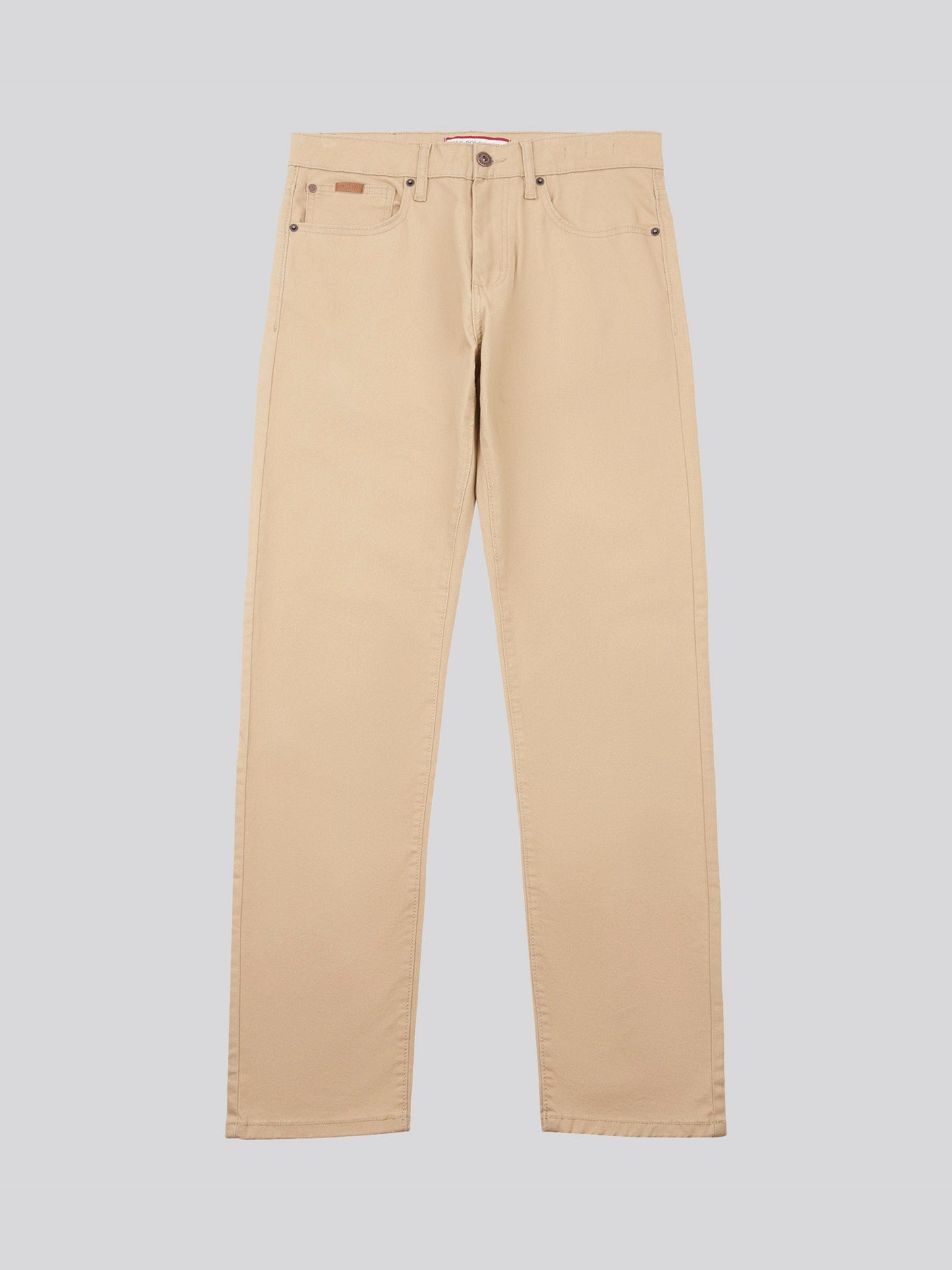 Mens Woven Trousers in Tan