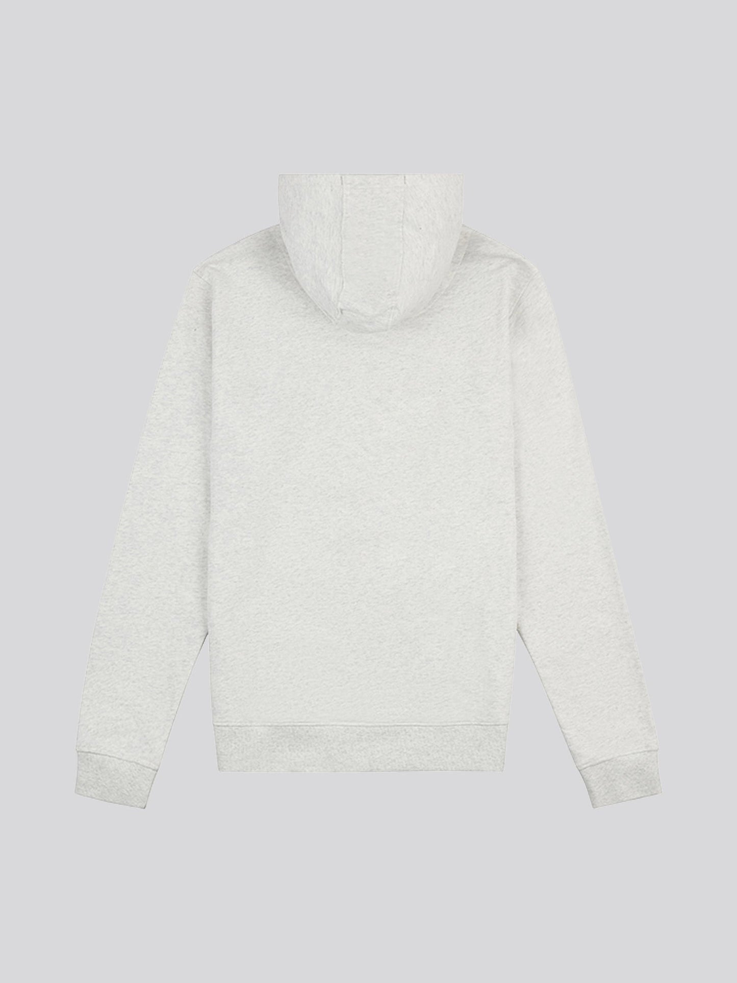 Mens Vintage 1890 Hoodie in Light Grey Marl