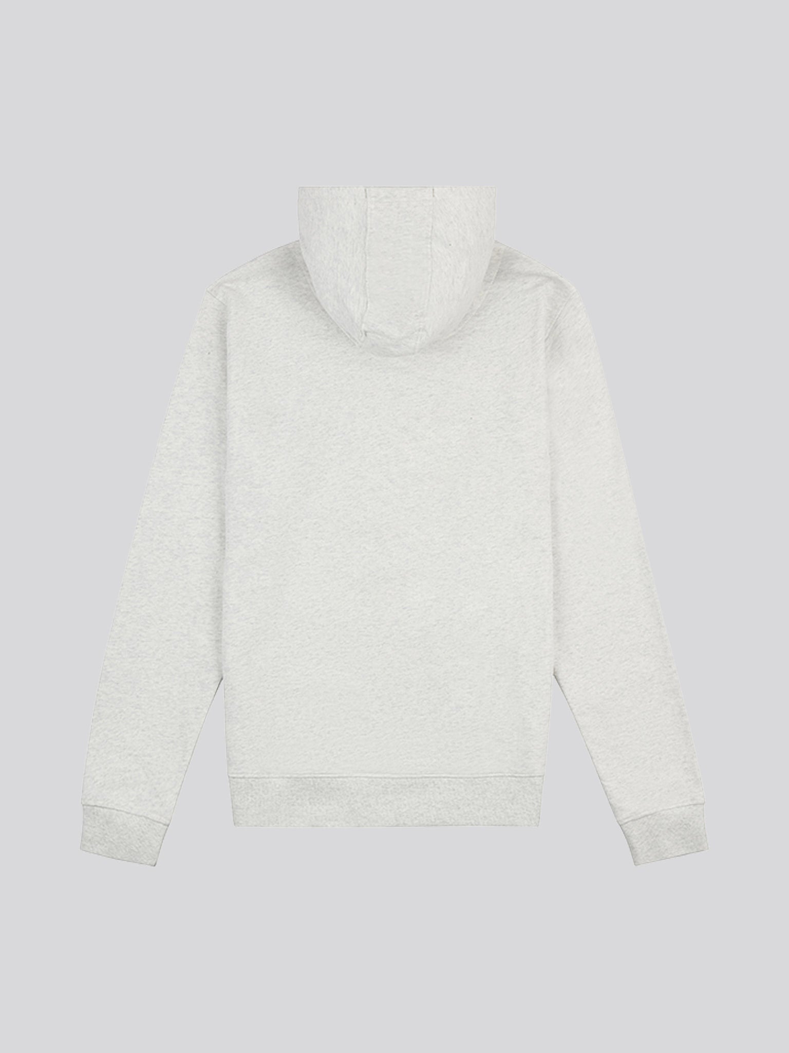 Mens Vintage 1890 Hoodie in Light Grey Marl