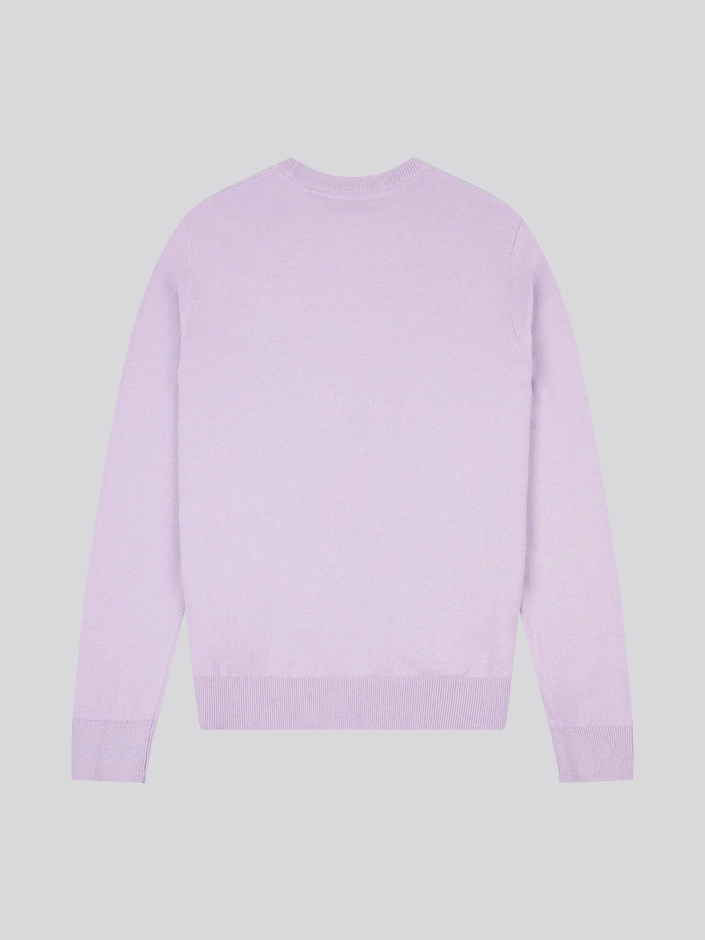 Mens Cotton Crewneck in Lilac Breeze
