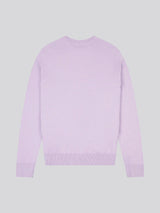 Mens Cotton Crewneck in Lilac Breeze