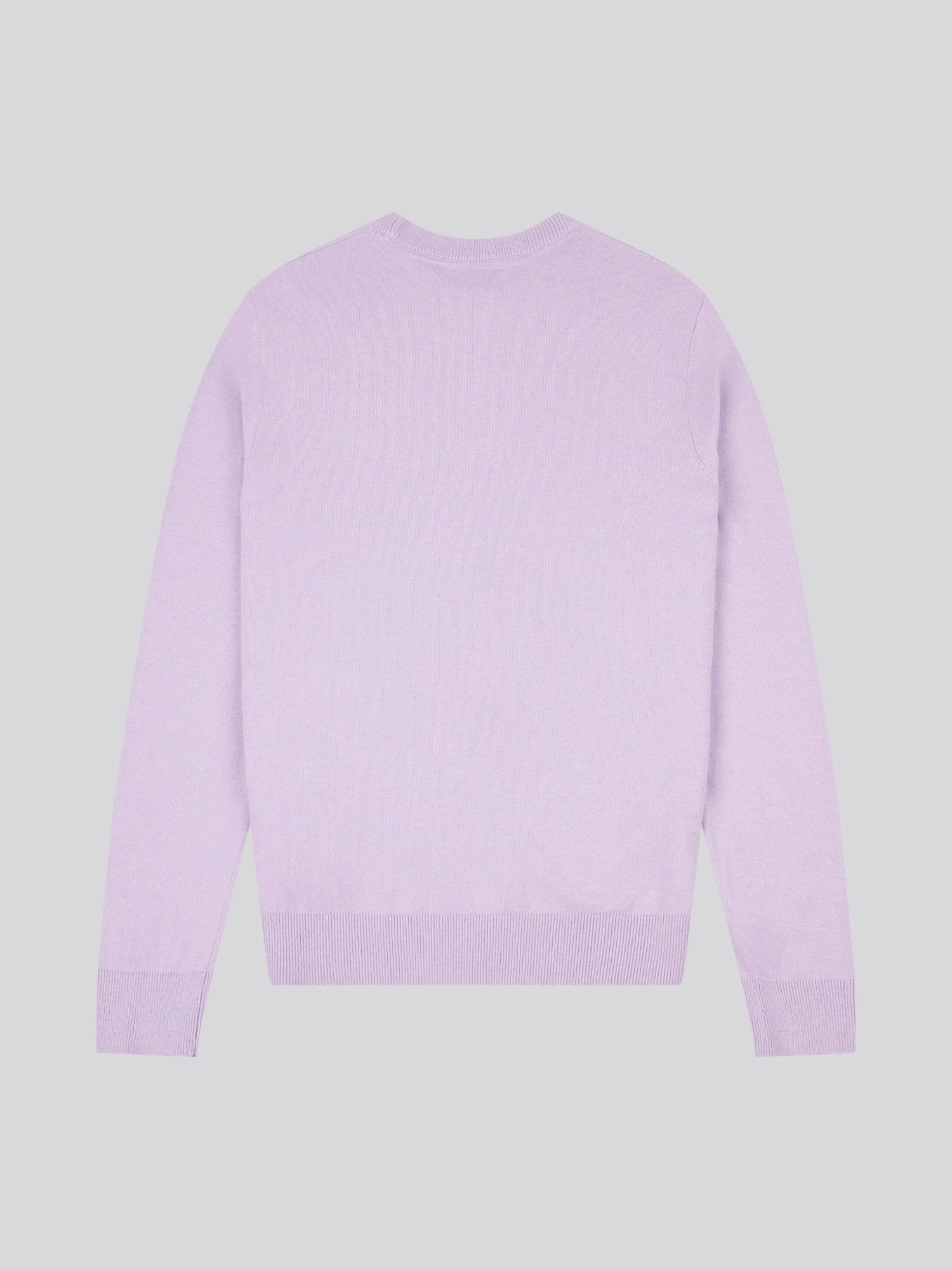 Mens Cotton Crewneck in Lilac Breeze