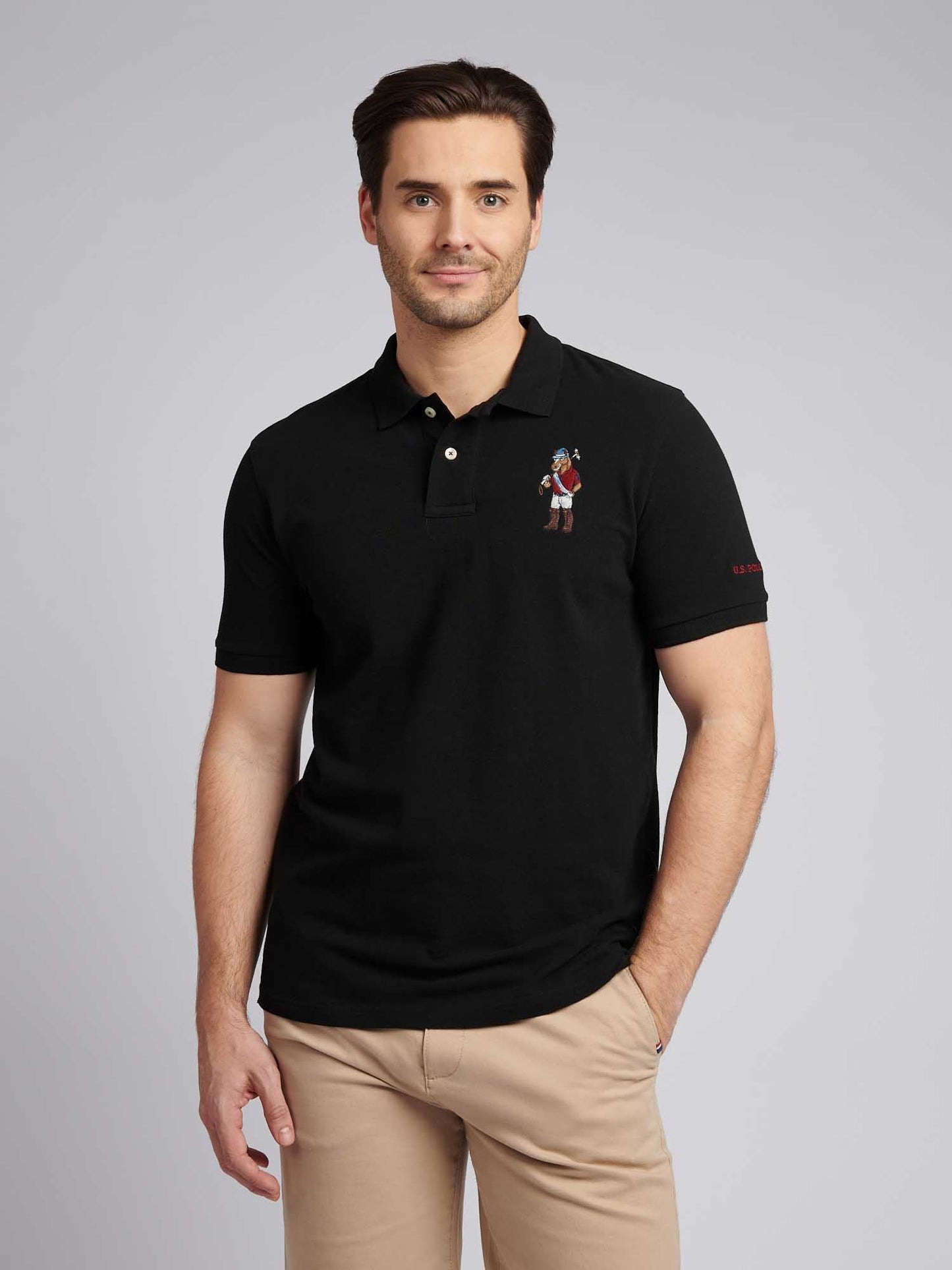 Mens Chuck Polo Shirt Black