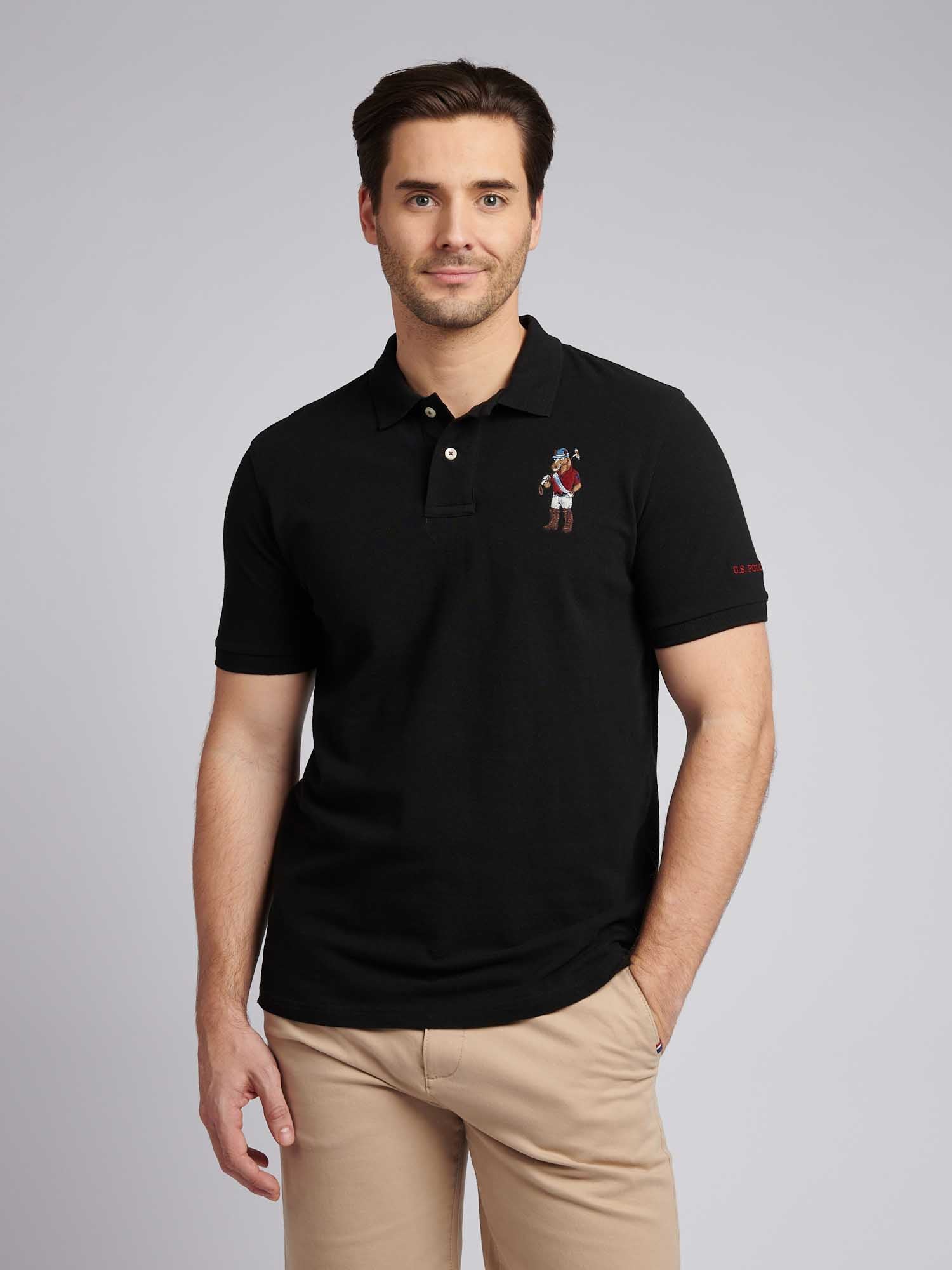 Mens Chuck Polo Shirt Black