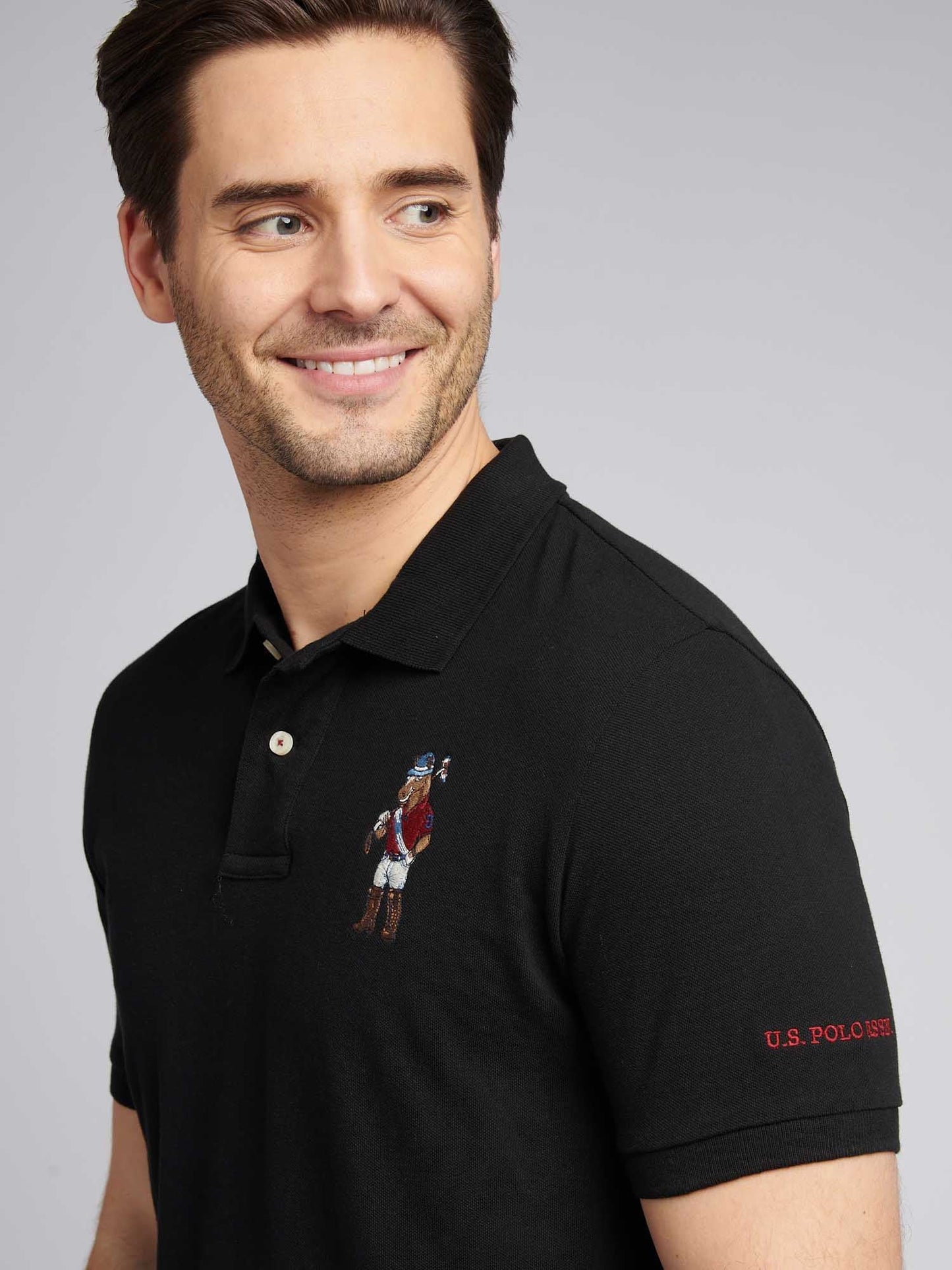 Mens Chuck Polo Shirt Black