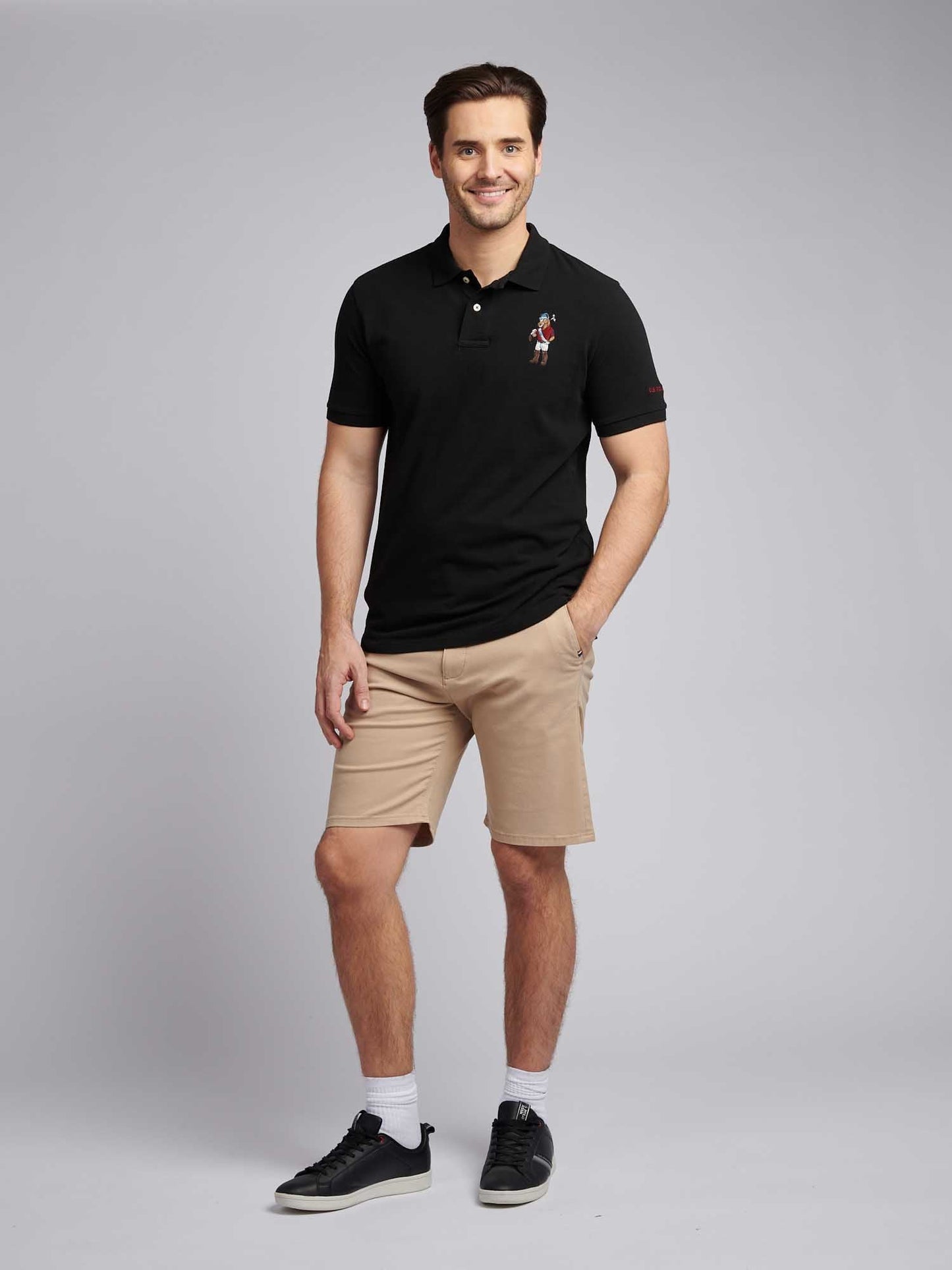Mens Chuck Polo Shirt Black